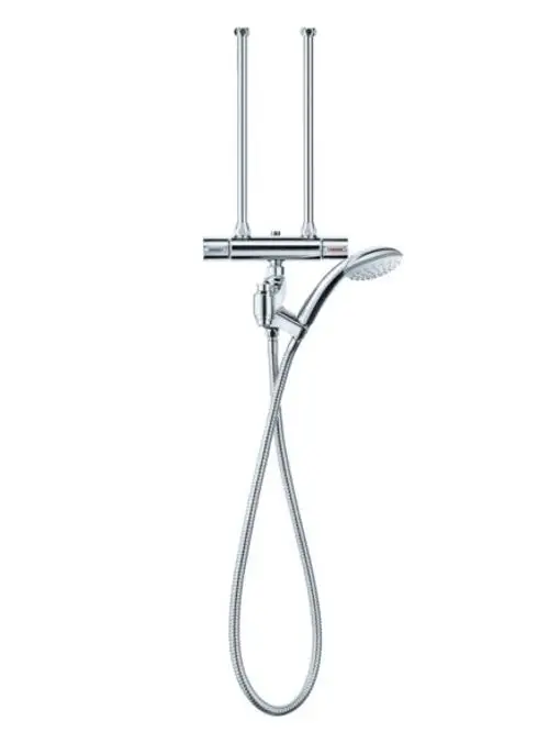 STIEBEL-ELTRON-Zweigr-Badewandarmatur-WBM-Chrom-Oberflaeche-232607 gallery number 1